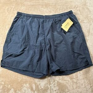 Mens Morro Bay‎ Swim Trunks XL/XG 5" Inseam Shorter Length Nylon Shorts